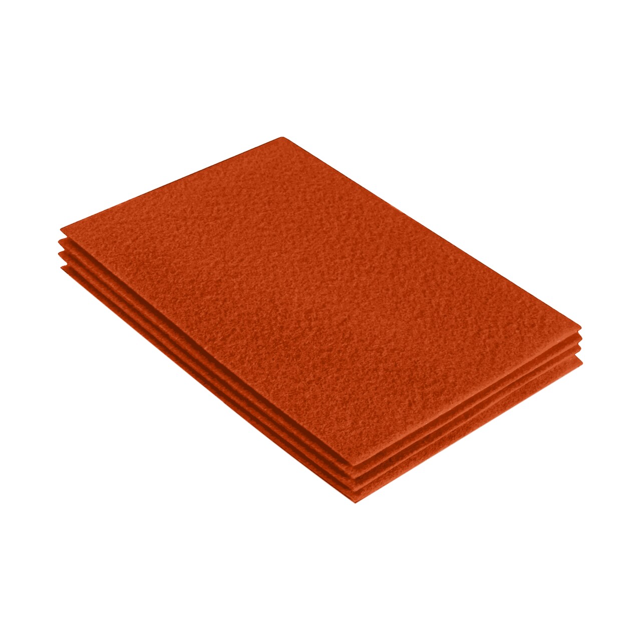 FabricLA Acrylic Felt Sheets for Crafts - Precut 9" X 12" Inches (20 cm X 30 cm) Felt Squares - Use Felt Fabric Craft Sheets for DIY, Hobby, Costume, and Decoration | Orange